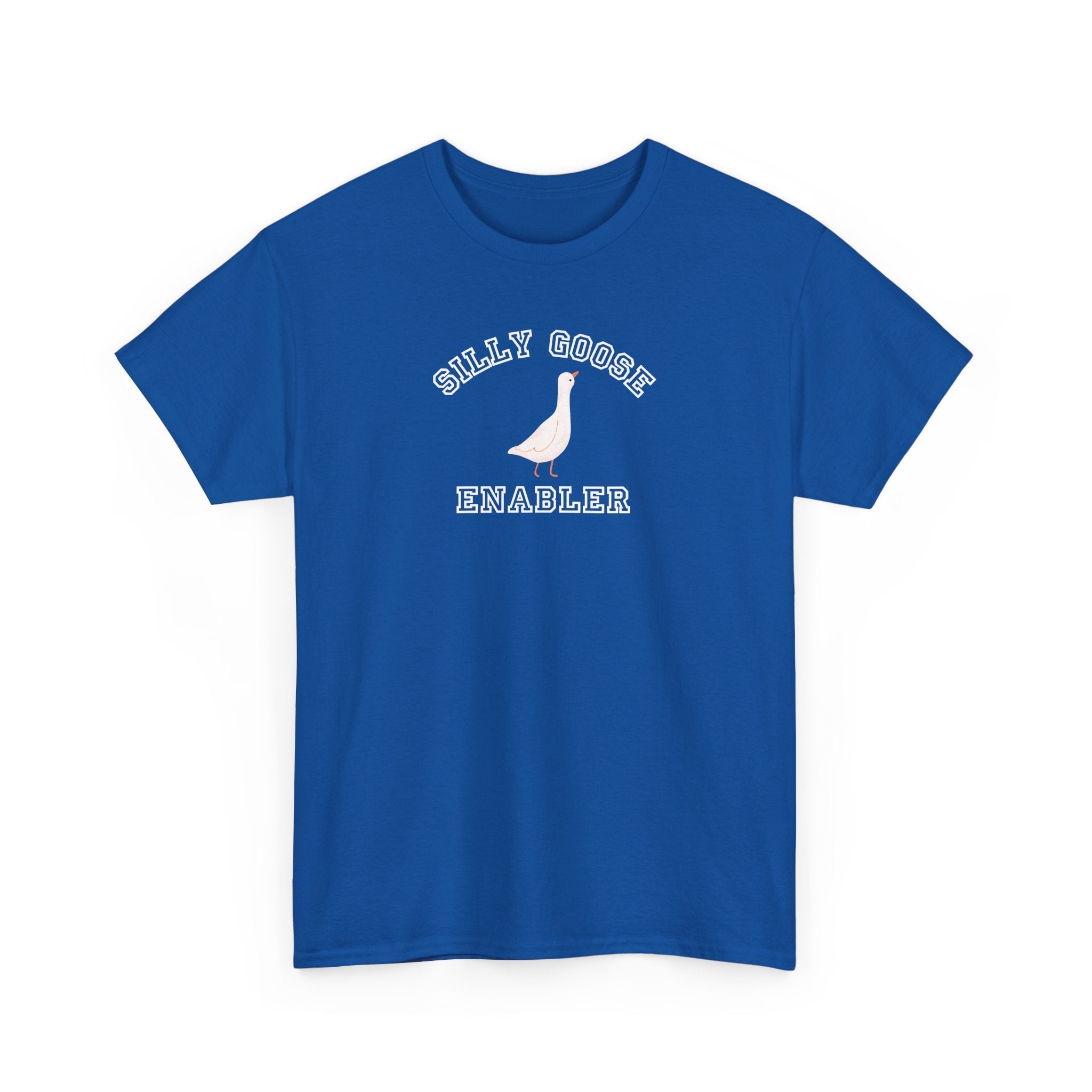 Silly Goose Enabler T-Shirt, funny Goose Graphic Tee, Funny Bird Shirt T-Shirt La Vie Bien Silly Goose Enabler T-Shirt, funny Goose Graphic Tee, Funny Bird Shirt