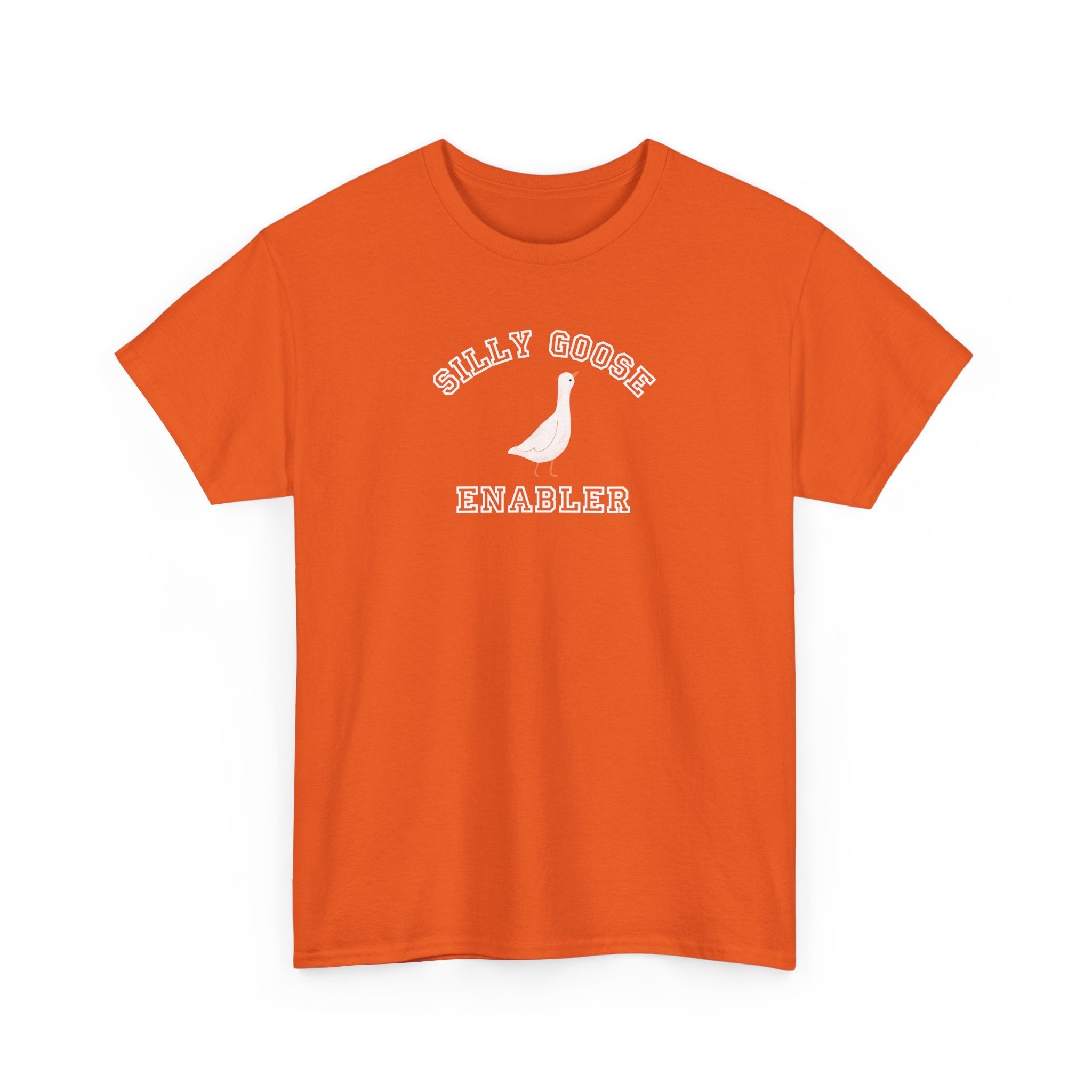Silly Goose Enabler T-Shirt, funny Goose Graphic Tee, Funny Bird Shirt T-Shirt La Vie Bien Silly Goose Enabler T-Shirt, funny Goose Graphic Tee, Funny Bird Shirt