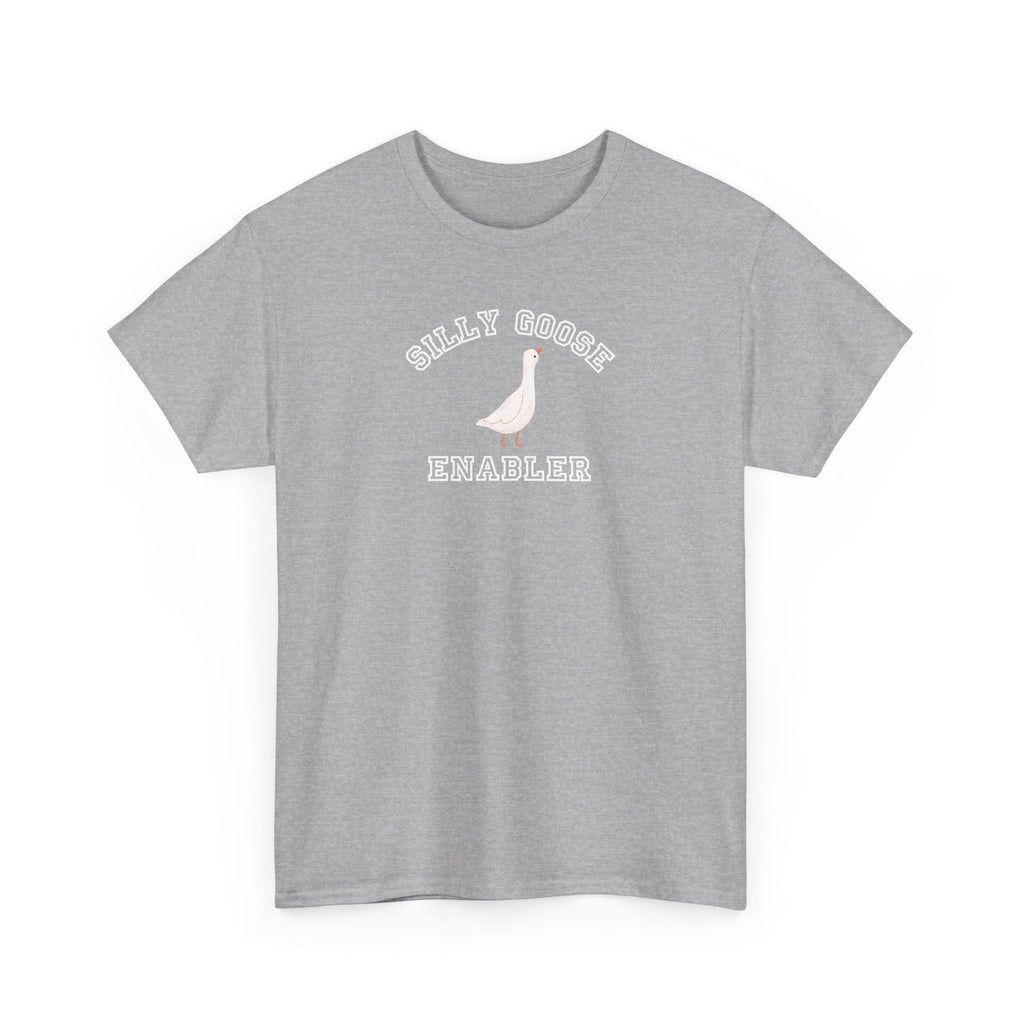 Silly Goose Enabler T-Shirt, funny Goose Graphic Tee, Funny Bird Shirt T-Shirt La Vie Bien Silly Goose Enabler T-Shirt, funny Goose Graphic Tee, Funny Bird Shirt