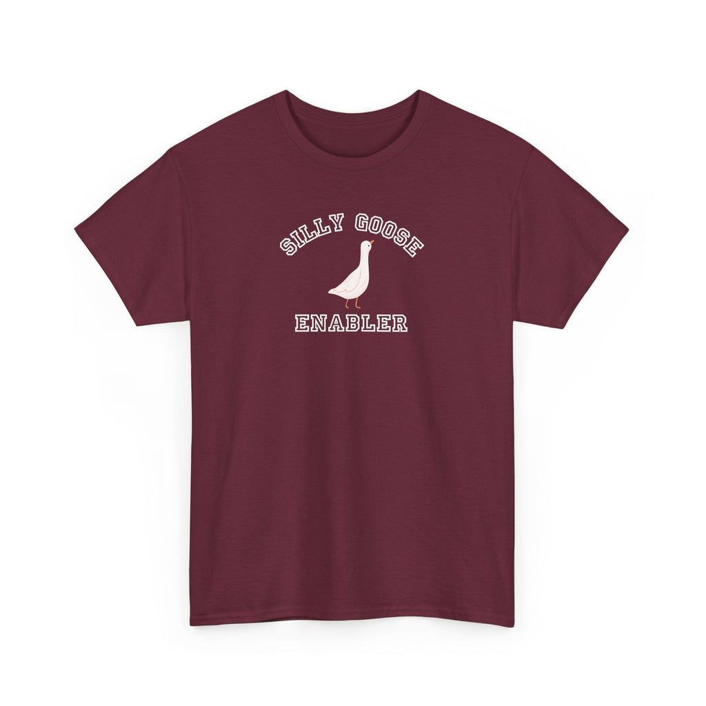 Silly Goose Enabler T-Shirt, funny Goose Graphic Tee, Funny Bird Shirt T-Shirt La Vie Bien Silly Goose Enabler T-Shirt, funny Goose Graphic Tee, Funny Bird Shirt