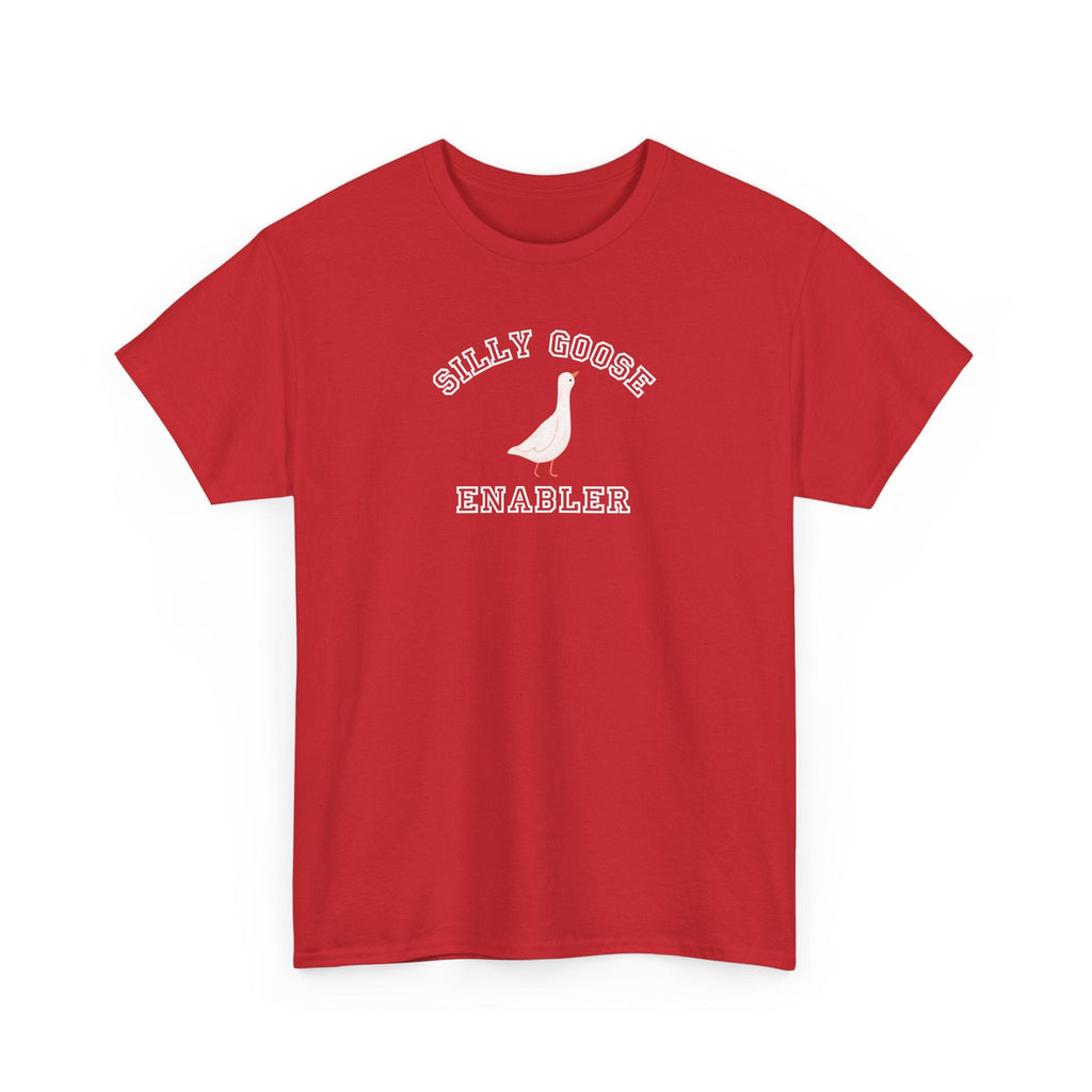 Silly Goose Enabler T-Shirt, funny Goose Graphic Tee, Funny Bird Shirt T-Shirt La Vie Bien Silly Goose Enabler T-Shirt, funny Goose Graphic Tee, Funny Bird Shirt