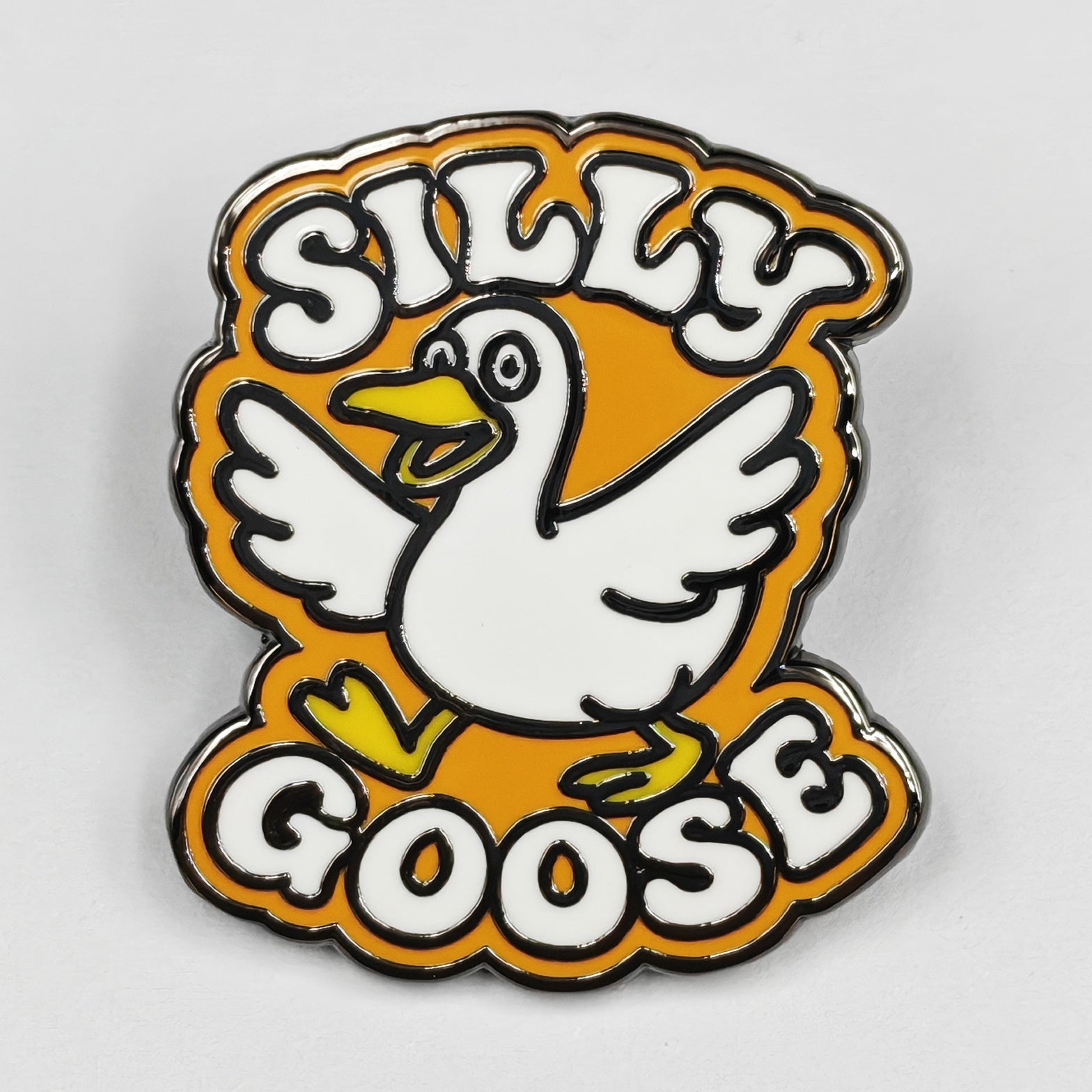 Silly Goose Enamel Pin Enamel Pin La Vie Bien Silly Goose Enamel Pin
