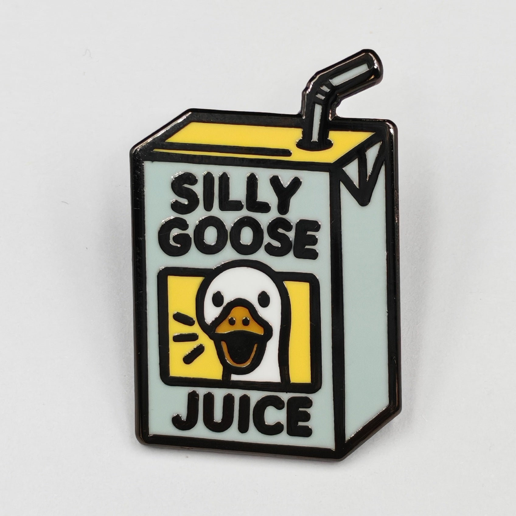 Silly Goose Juice Enamel Pin Enamel Pin La Vie Bien Silly Goose Juice Enamel Pin