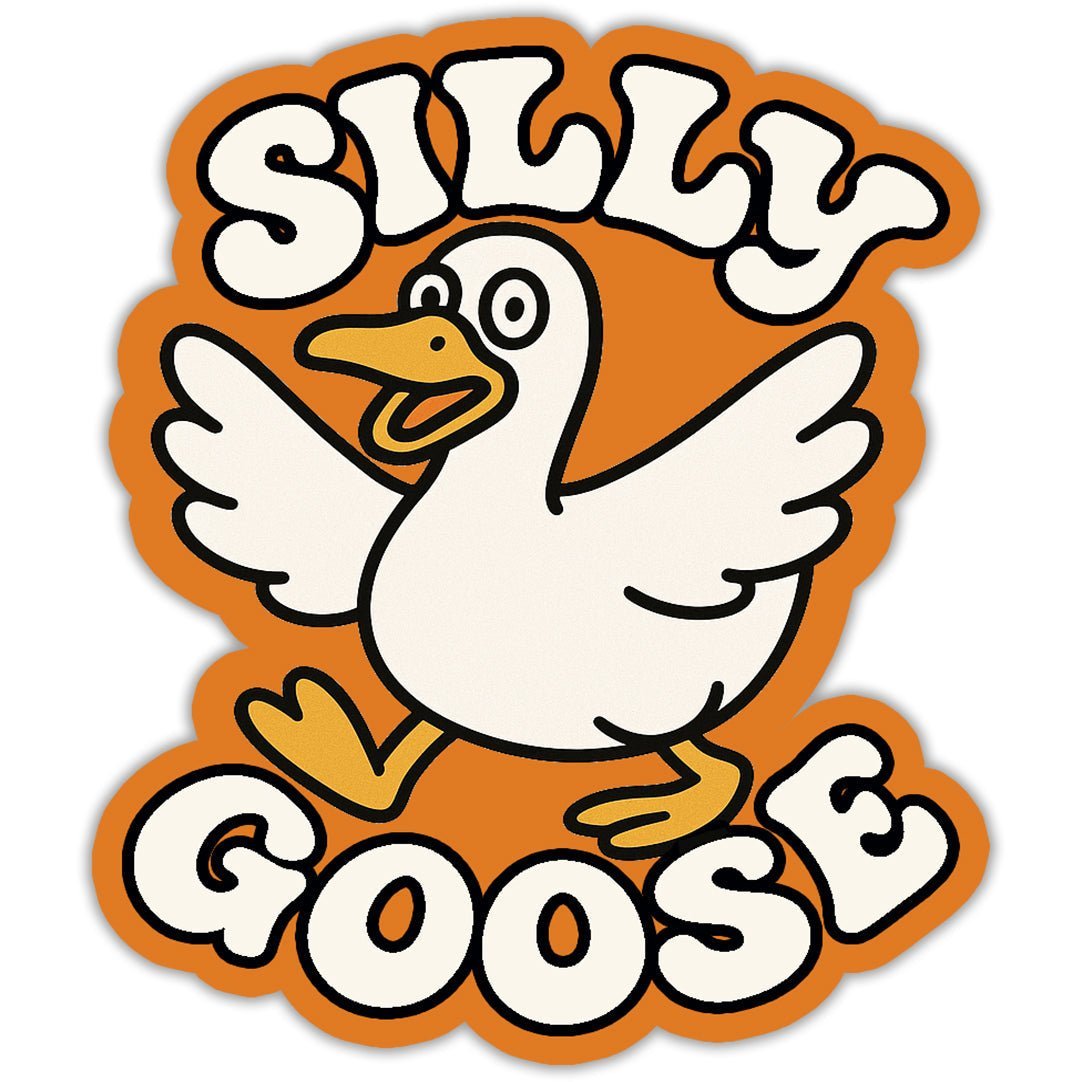 Silly Goose Sticker Sticker La Vie Bien Silly Goose Sticker