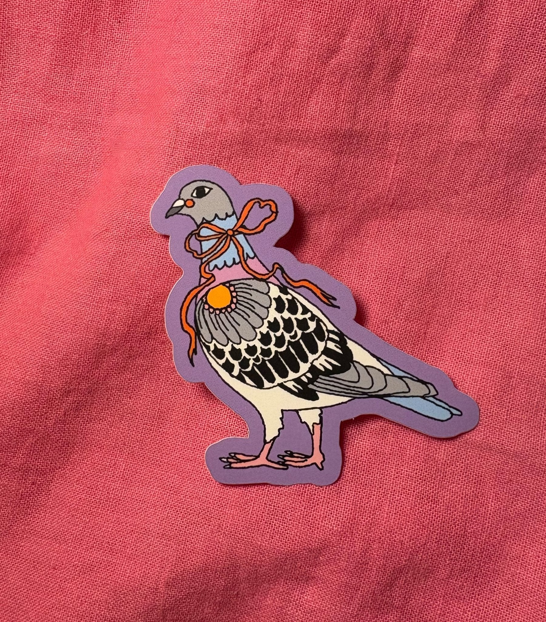 Silly Pigeon Sticker Stickers La Vie Bien Silly Pigeon Sticker