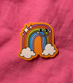 Silly Rainbow Sticker Stickers La Vie Bien Silly Rainbow Sticker