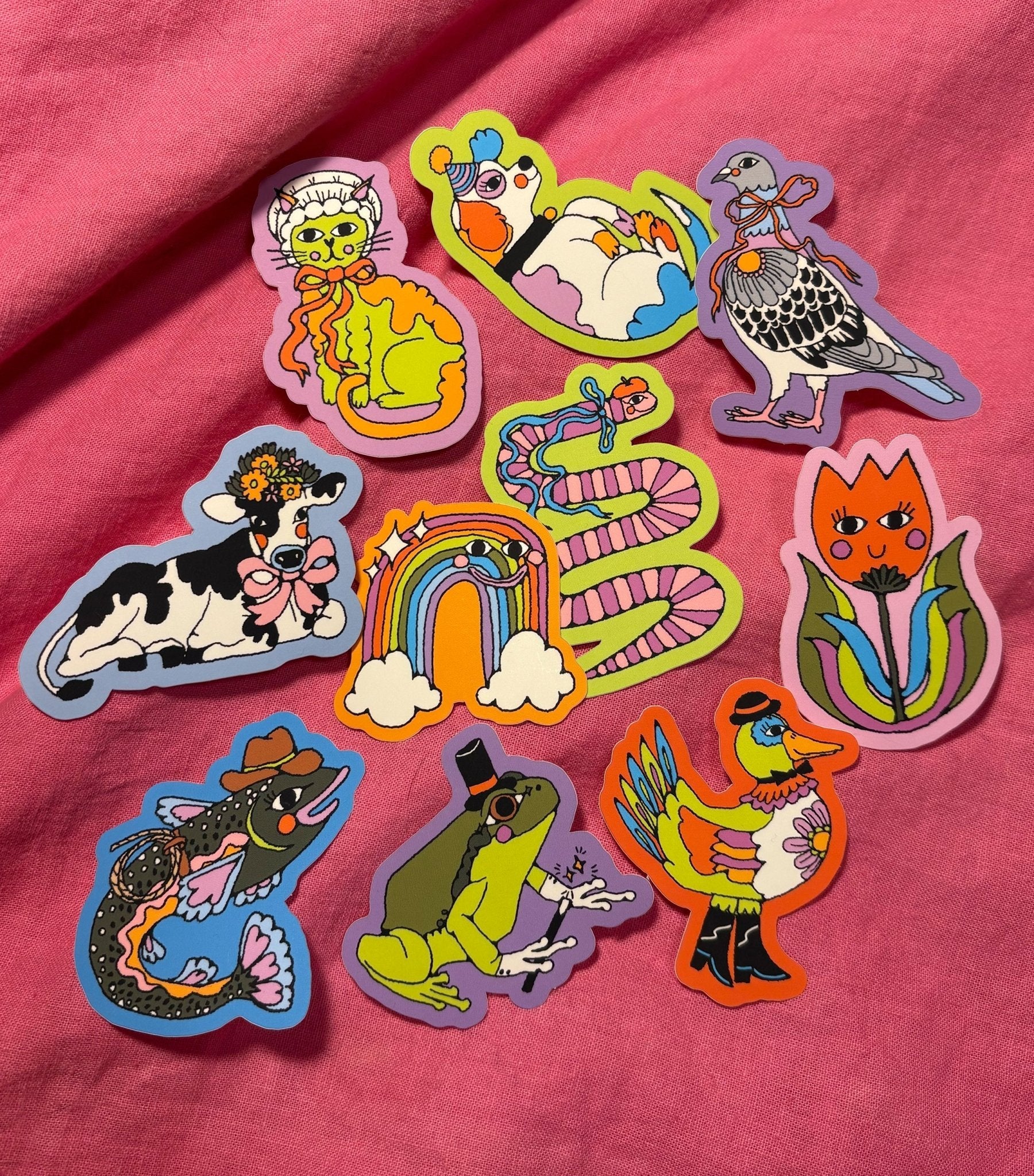 Silly Trout Sticker Stickers La Vie Bien Silly Trout Sticker