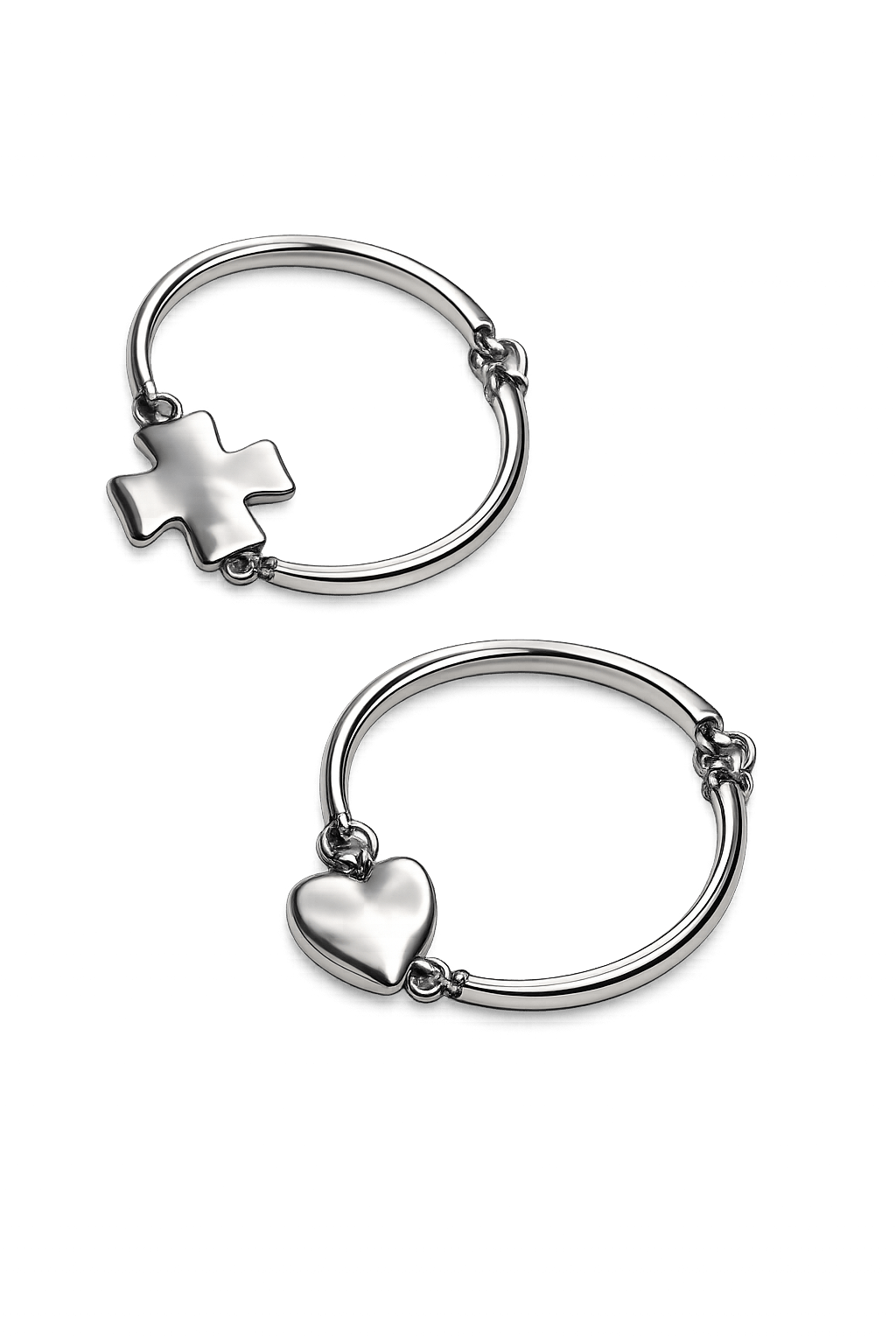 Silver Cross Bracelet Bracelets La Vie Bien Silver Cross Bracelet