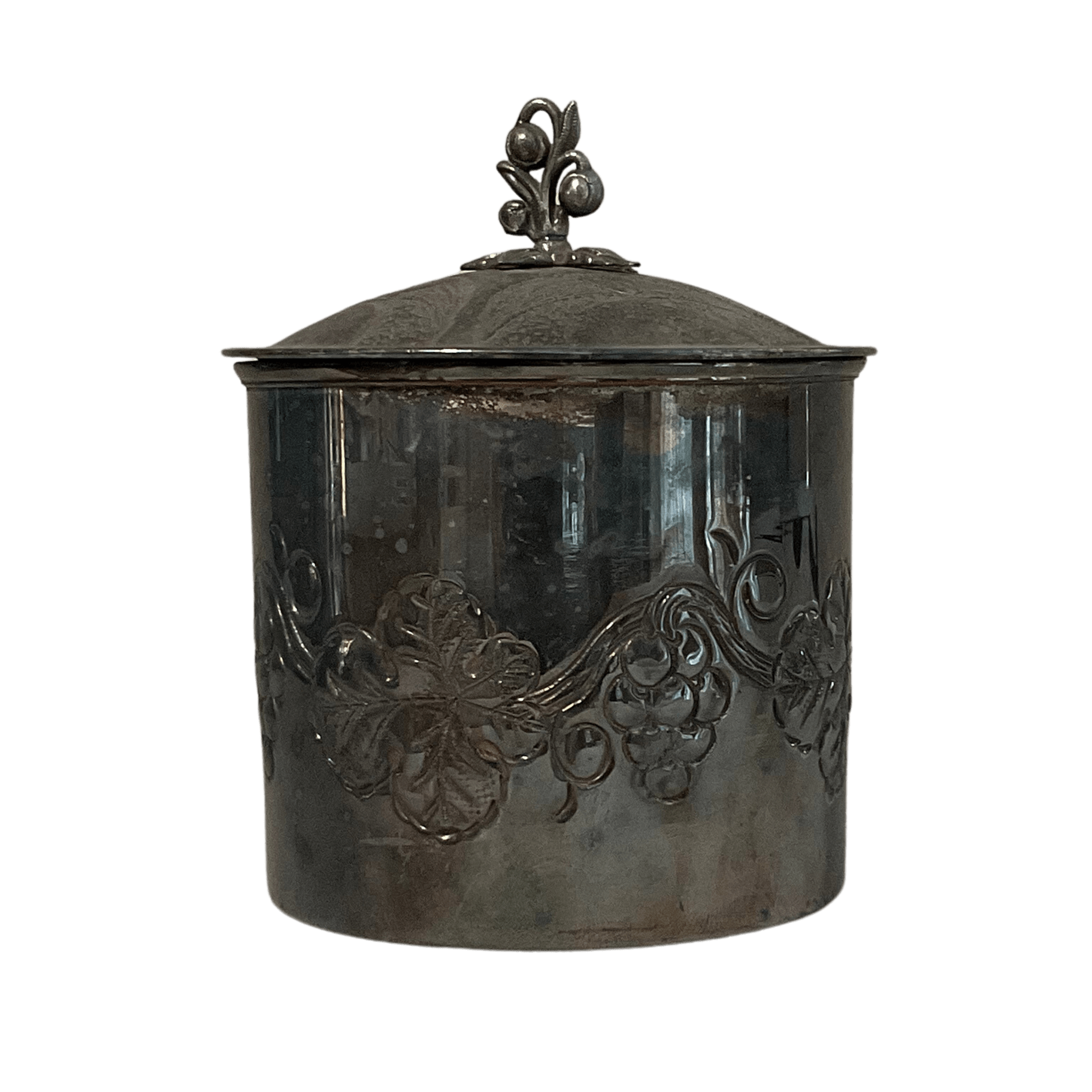 Silver Plate Canister