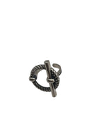 Silver Toggle Ring Silver Ring La Vie Bien Silver Toggle Ring