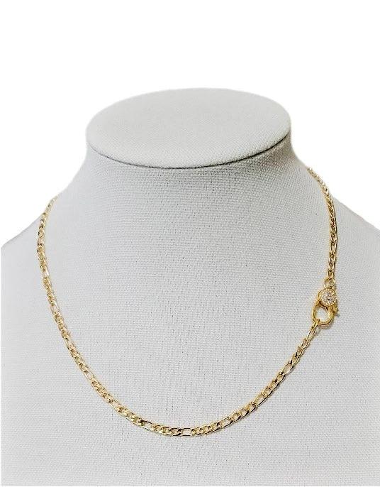 Simple Gold Chain link Necklace