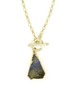 Simple Luxury Necklace - Labradorite by Fair Anita