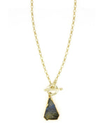 Simple Luxury Necklace - Labradorite by Fair Anita