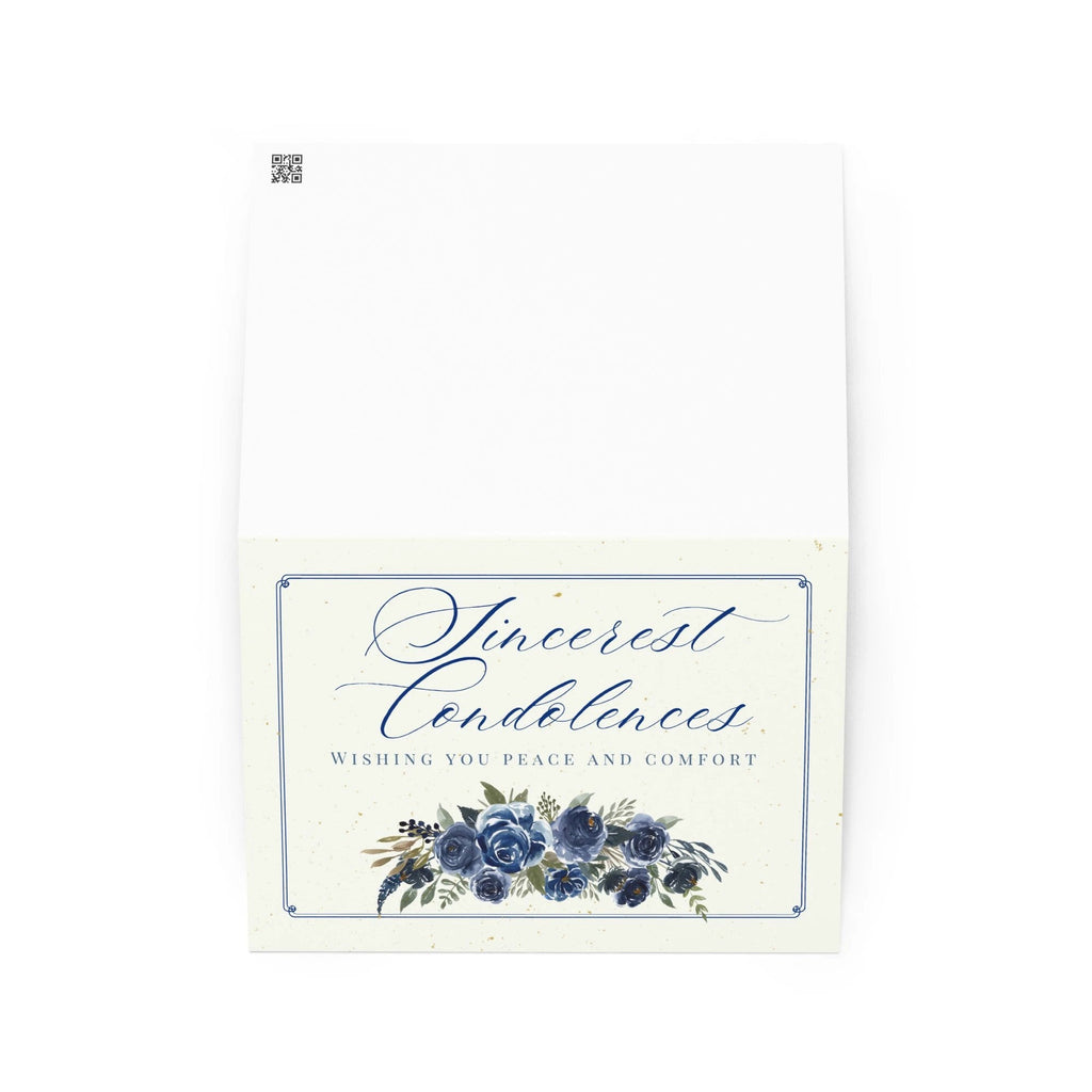 Sincerest Condolences Greeting card by La Vie Bien