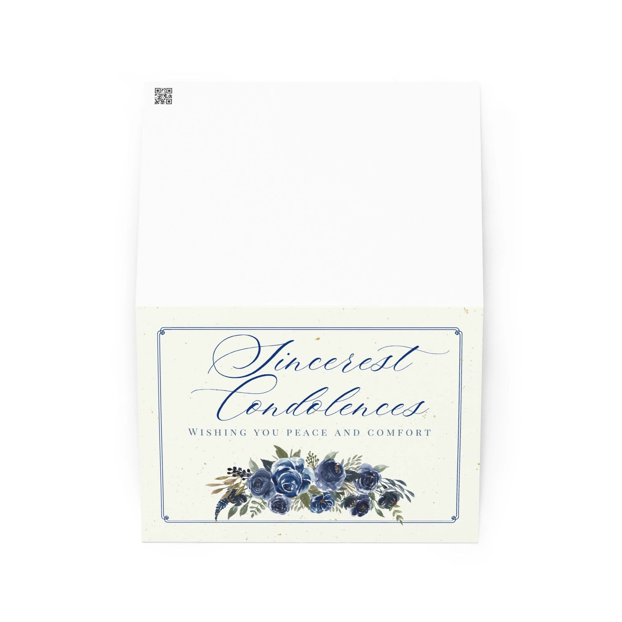 Sincerest Condolences Greeting card by La Vie Bien