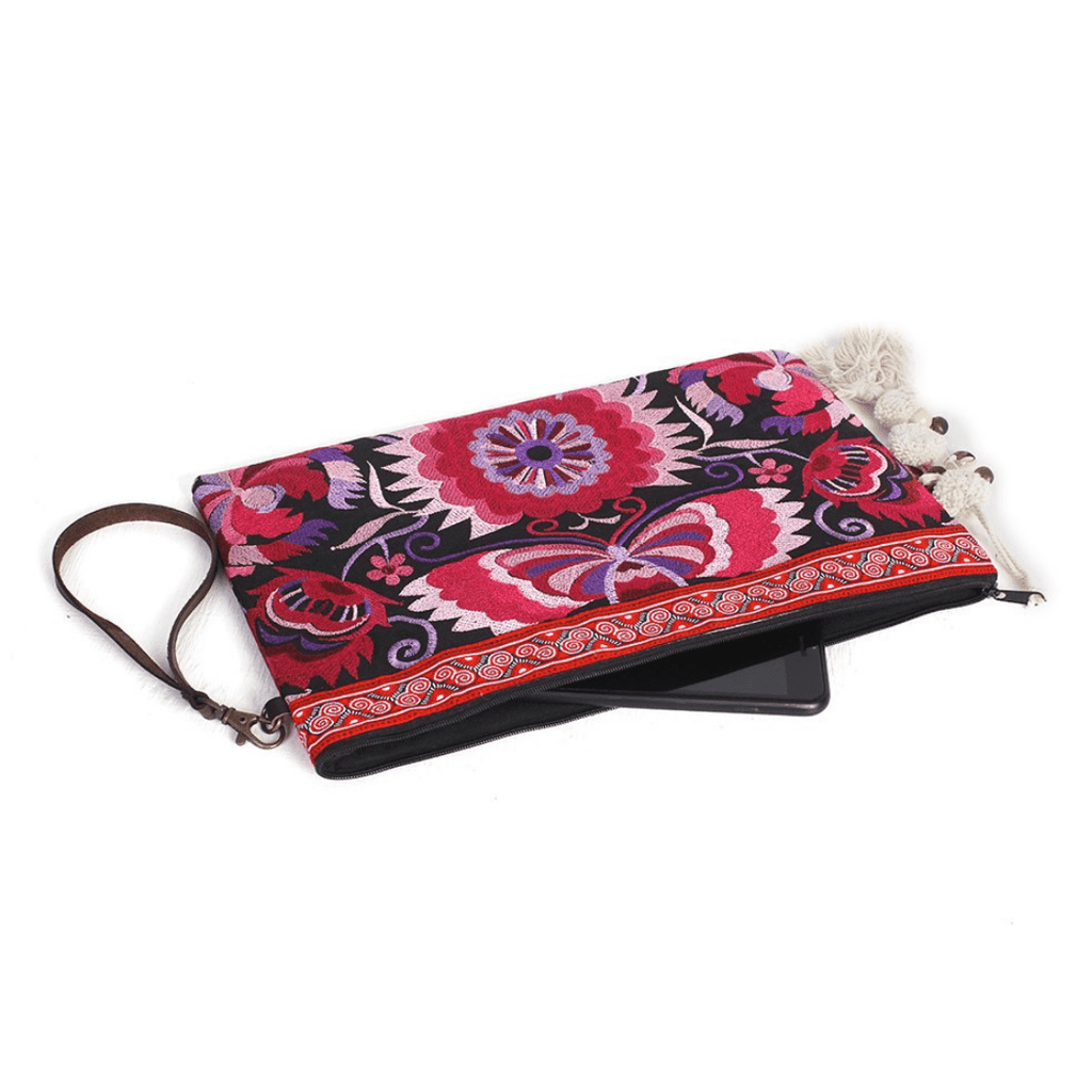 Singing Birds Embroidered Bag - Thailand Bags La Vie Bien Singing Birds Embroidered Bag - Thailand