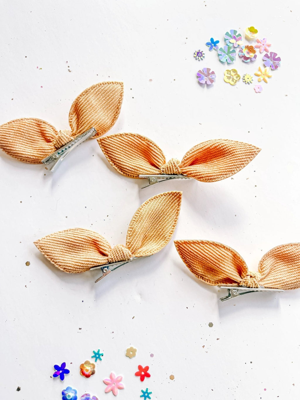 Single Bunny Ears Hair Clip by Evie Pearl Handmade