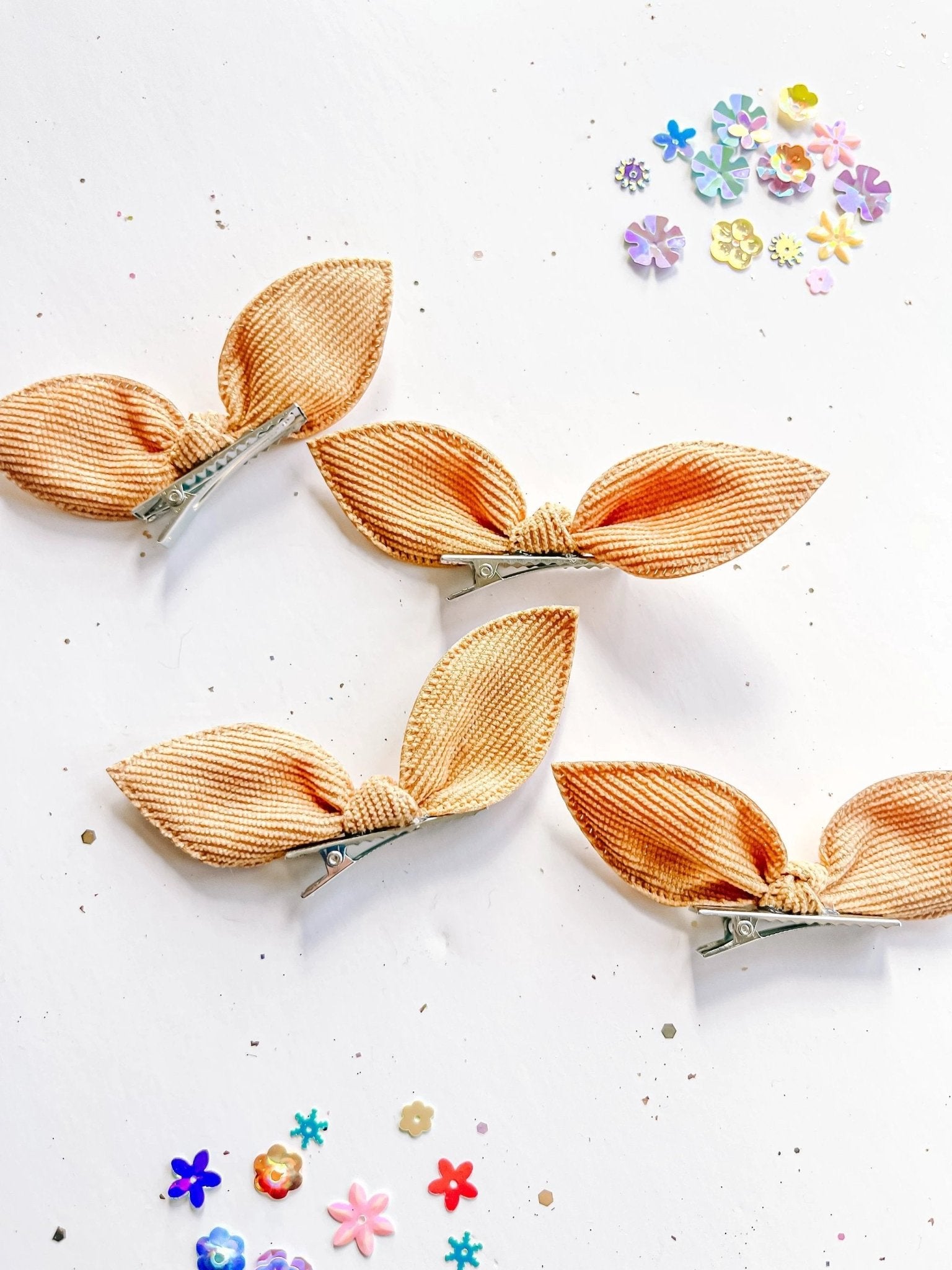 Single Bunny Ears Hair Clip by Evie Pearl Handmade