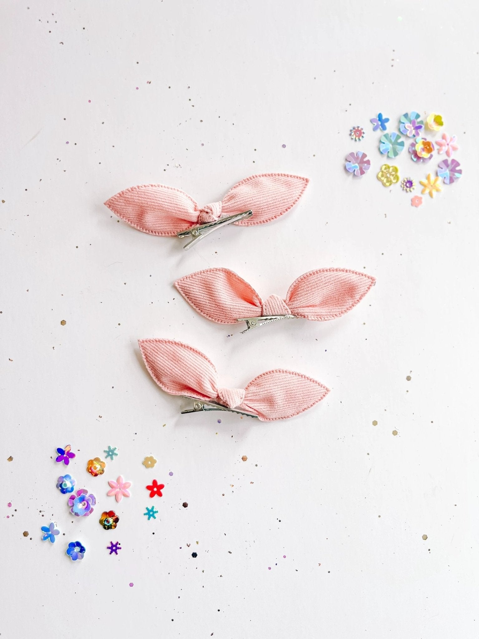 Single Bunny Ears Hair Clip by Evie Pearl Handmade
