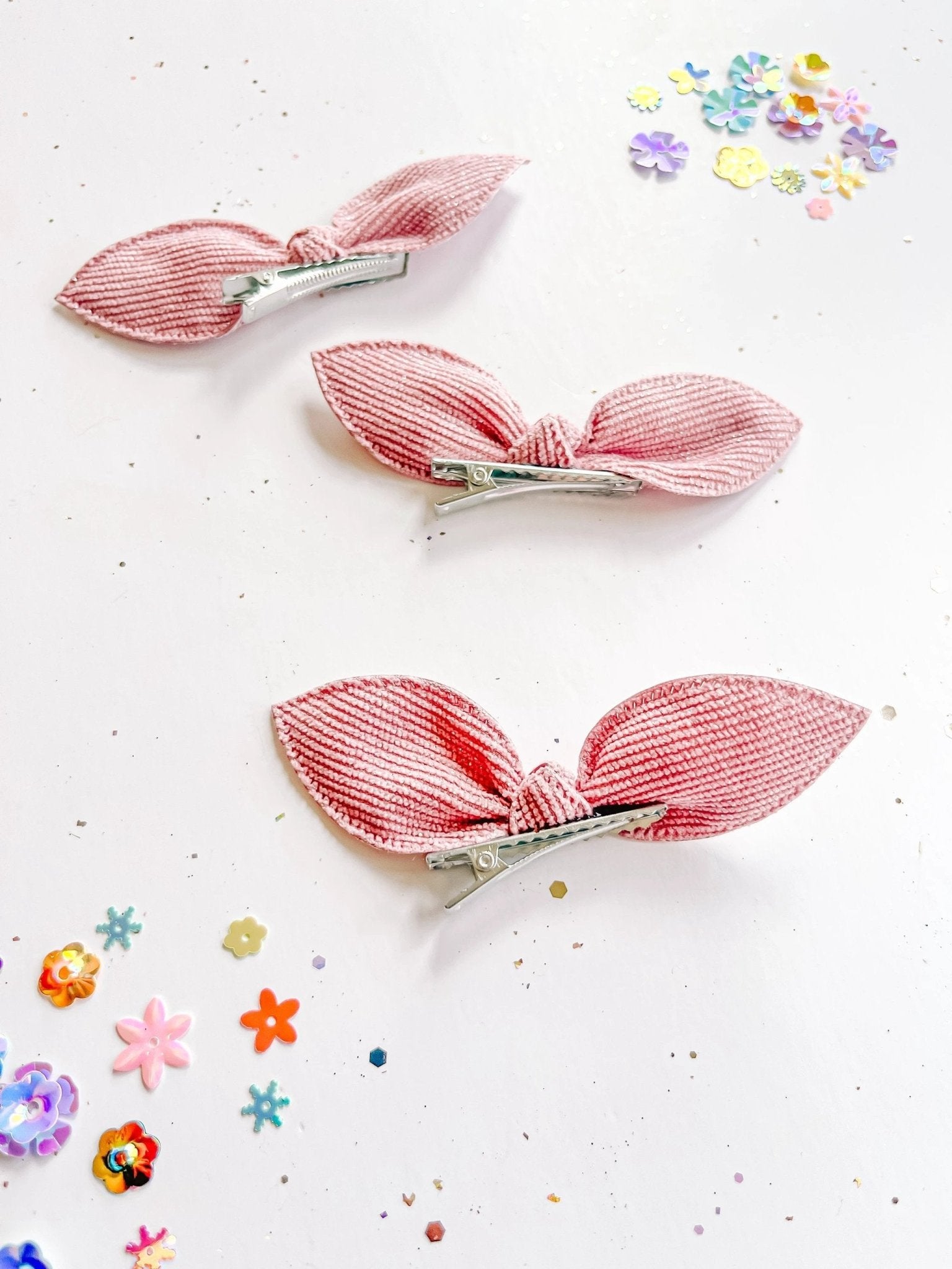 Single Bunny Ears Hair Clip by Evie Pearl Handmade