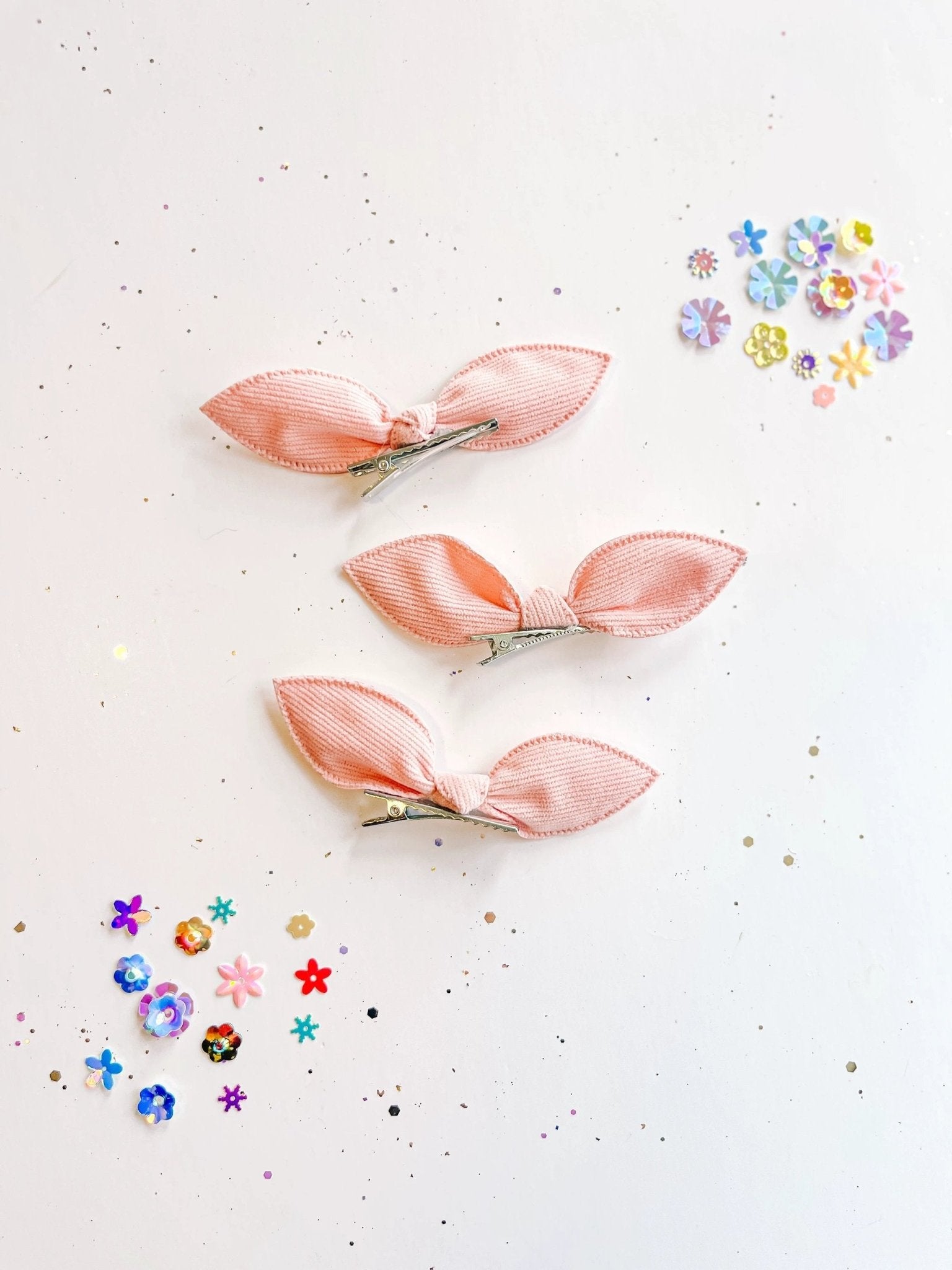 Single Bunny Ears Hair Clip by Evie Pearl Handmade
