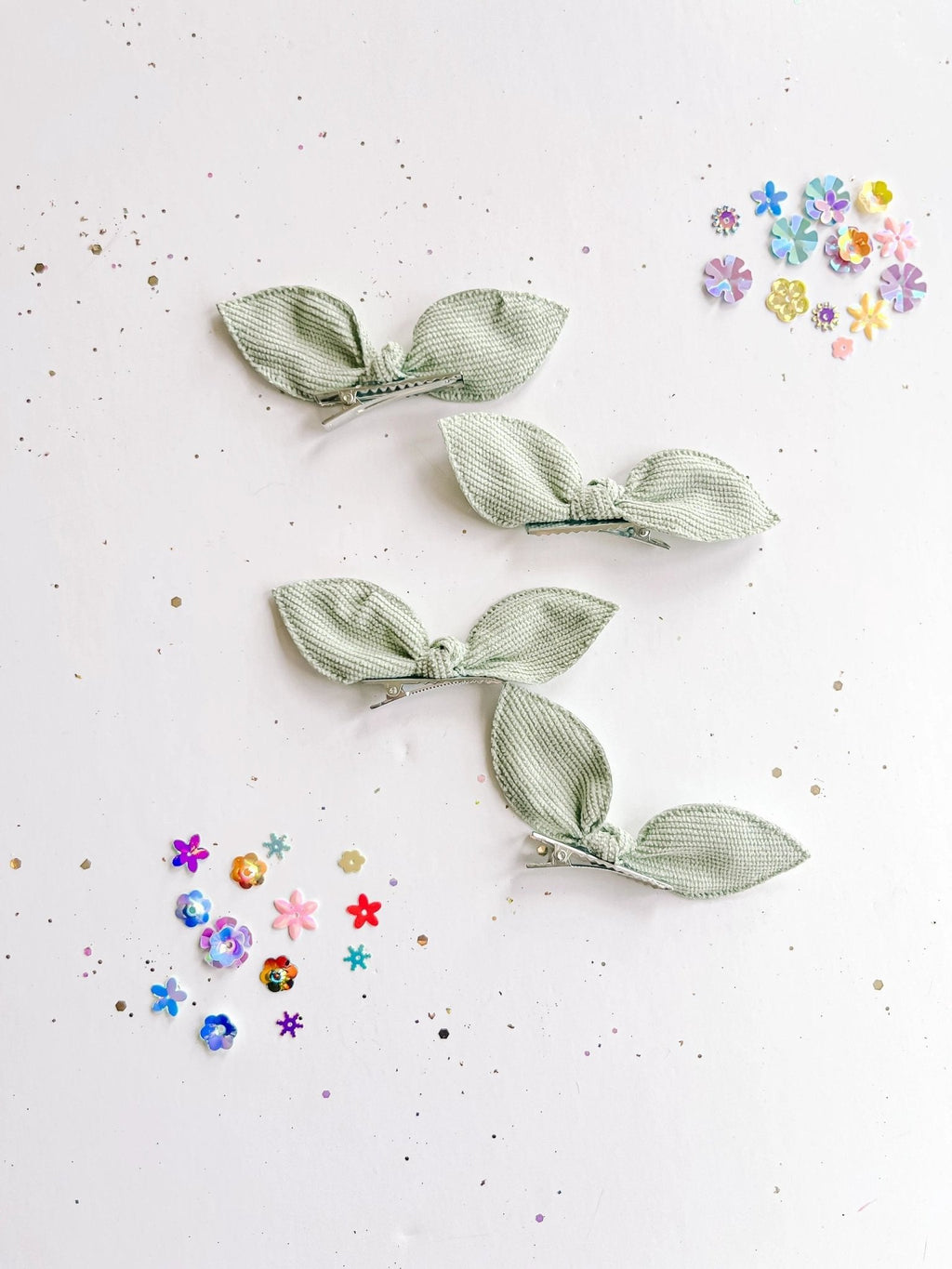 Single Bunny Ears Hair Clip by Evie Pearl Handmade