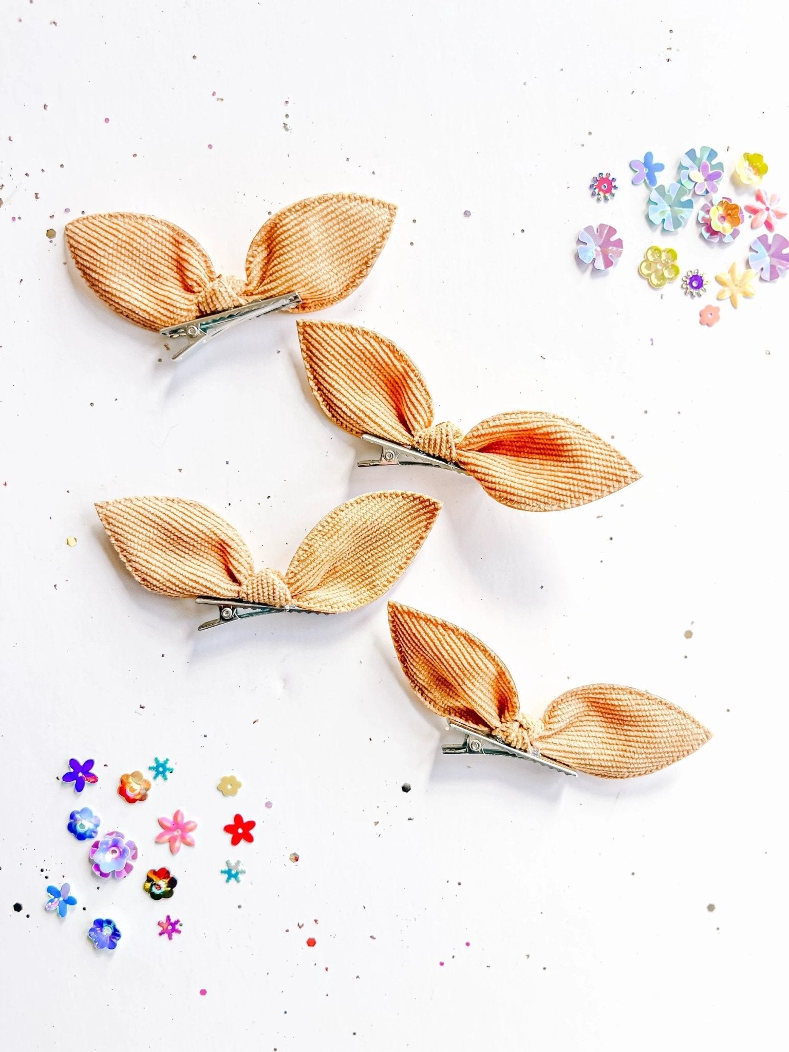 Single Bunny Ears Hair Clip by Evie Pearl Handmade