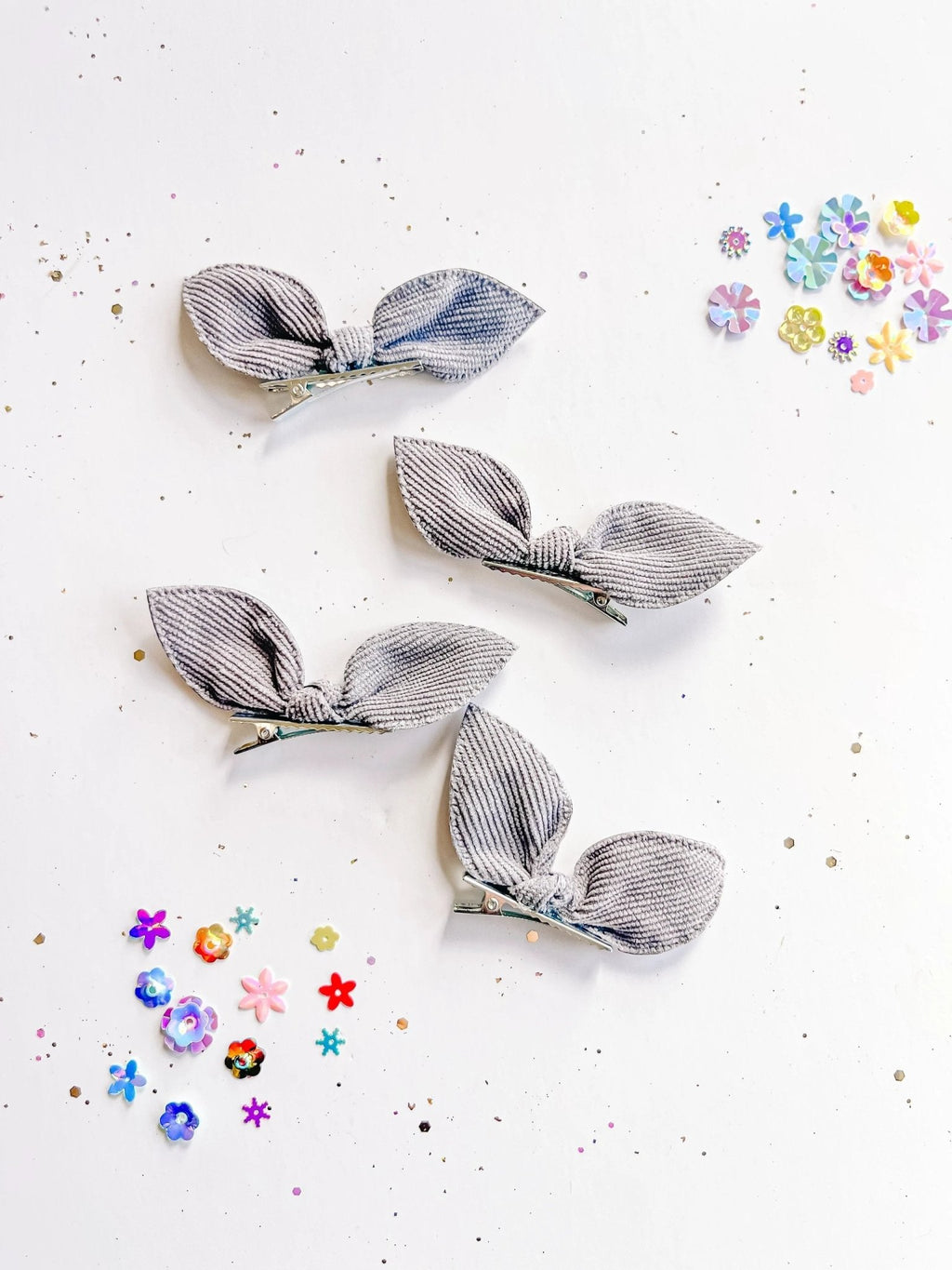 Single Bunny Ears Hair Clip by Evie Pearl Handmade