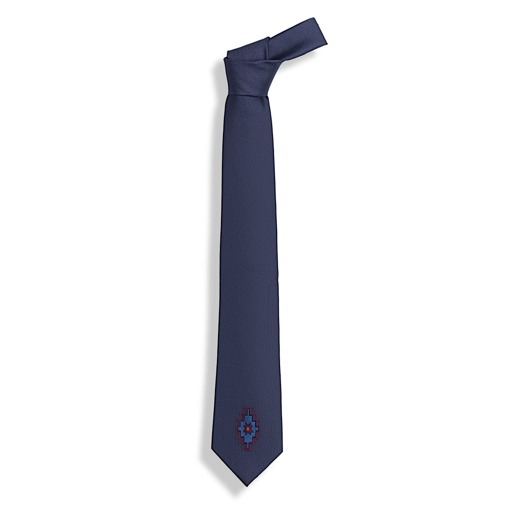 Single Rug Design Silk Neck tie Men Necktie La Vie Bien Single Rug Design Silk Neck tie