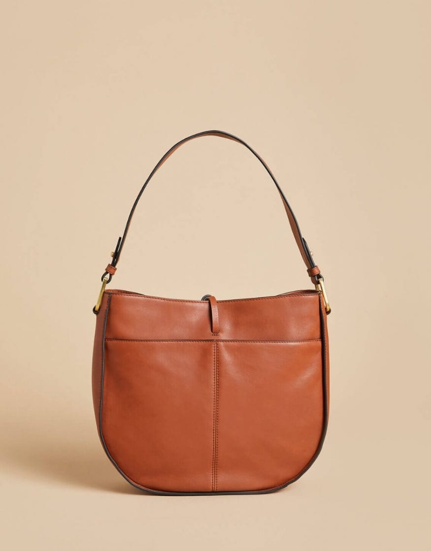 Siren Hattie Hobo - Saddle Brown Purses & Bags La Vie Bien Siren Hattie Hobo - Saddle Brown