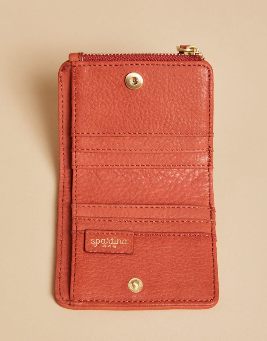 Siren La Petite Wallet - Terracotta Purses & Bags La Vie Bien Siren La Petite Wallet - Terracotta