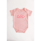 Sis Organic Cotton Onesie by Polished Prints