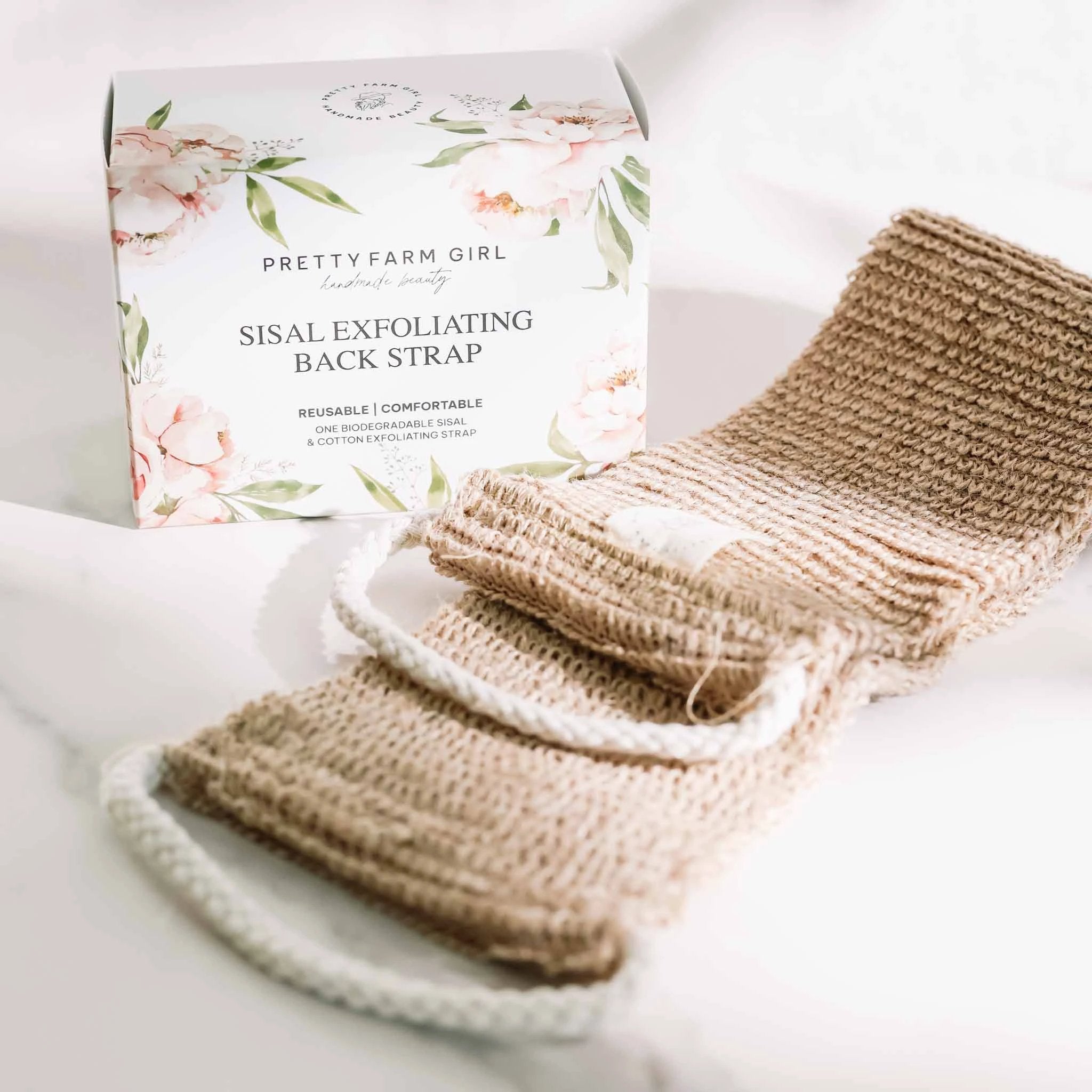 Sisal Back Exfoliating Strap by Pretty farm girl