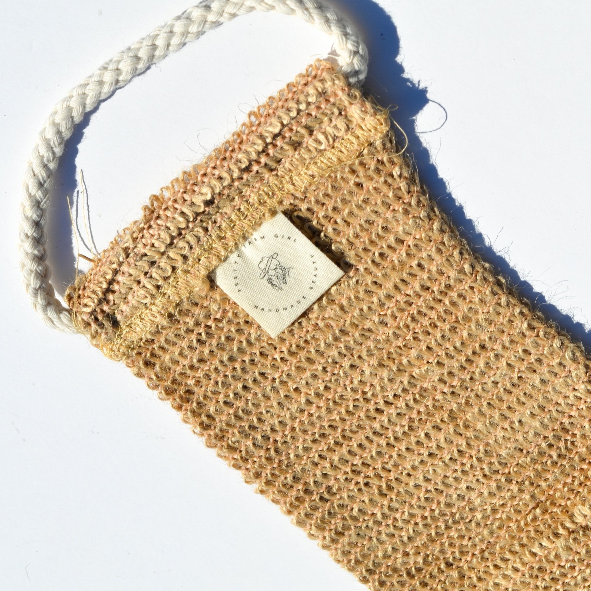 Sisal Back Exfoliating Strap Accessories La Vie Bien Sisal Back Exfoliating Strap