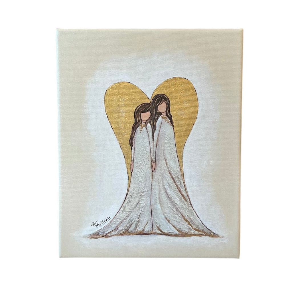 Sister Painting Canvas Art La Vie Bien Sister Painting
