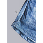 [Size M-2X] Stretch Faux Denim Athletic Style Skort by The Bullish Store