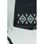 [Size M-3X] Tequila Shots Shorts in Midnight Black by The Bullish Store