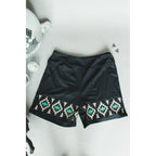 [Size M-3X] Tequila Shots Shorts in Midnight Black by The Bullish Store