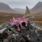 Zola Fox Brooch - Handmade in Scotland