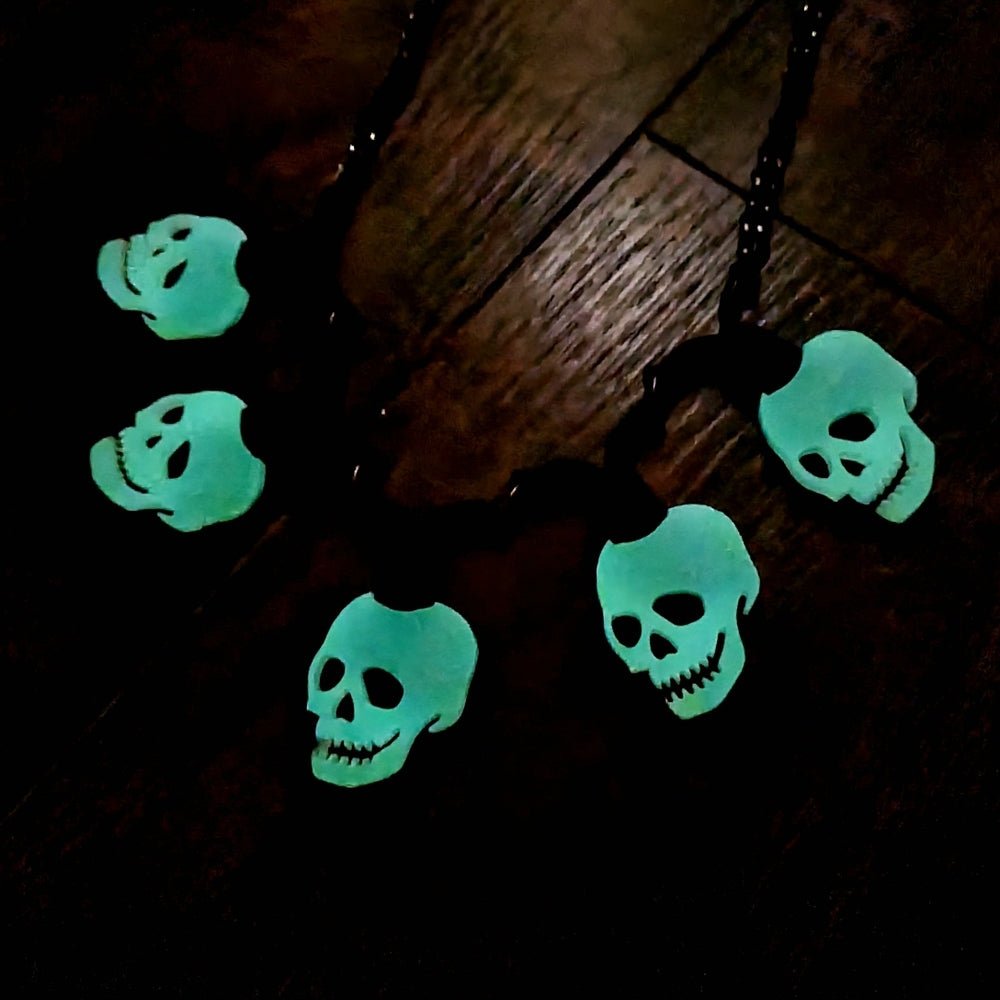 Skeleton String Lights Necklace by Cherryloco Jewellery Cherry Loco La Vie Bien Skeleton String Lights Necklace by Cherryloco Jewellery