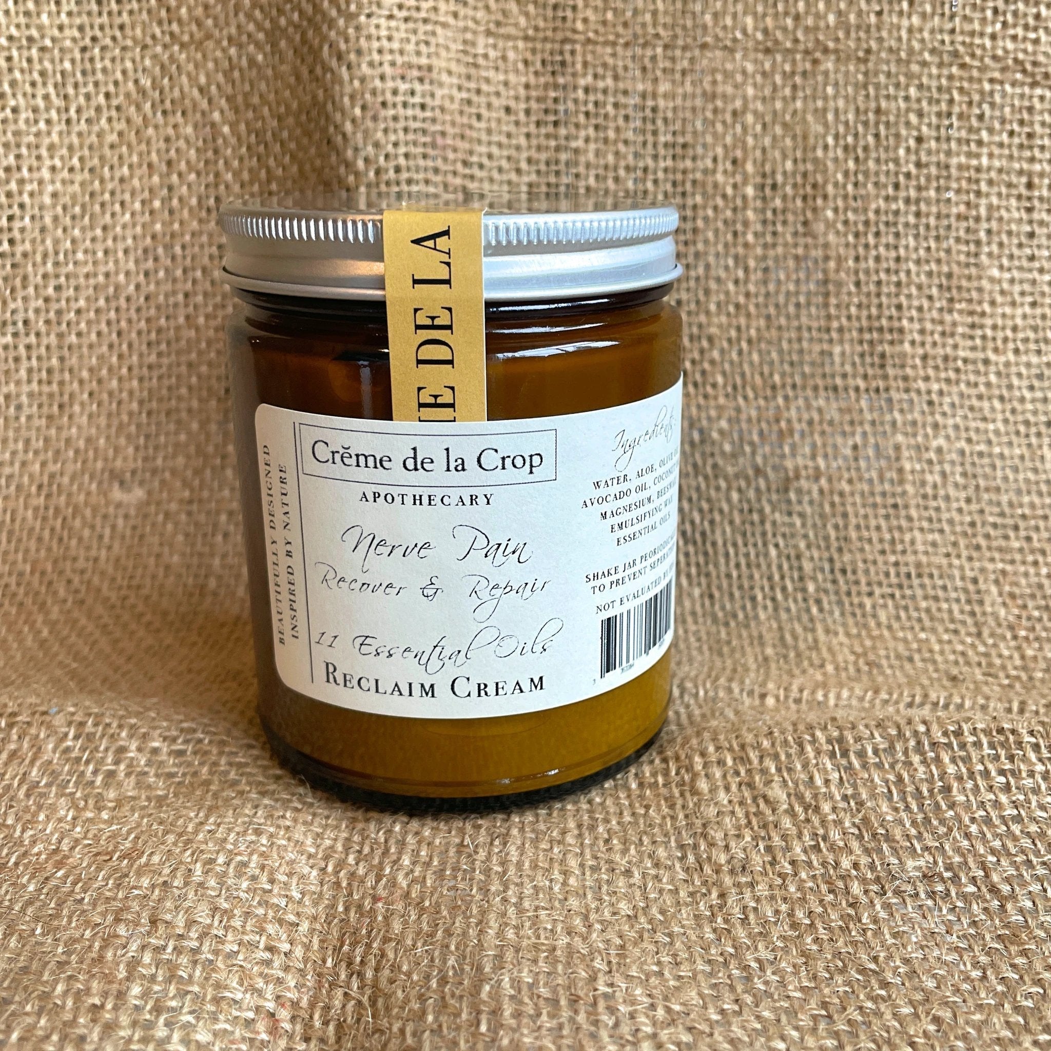 Skin Cream - "Reclaim," Nerve Pain Recover and Repair by Creme de la Crop