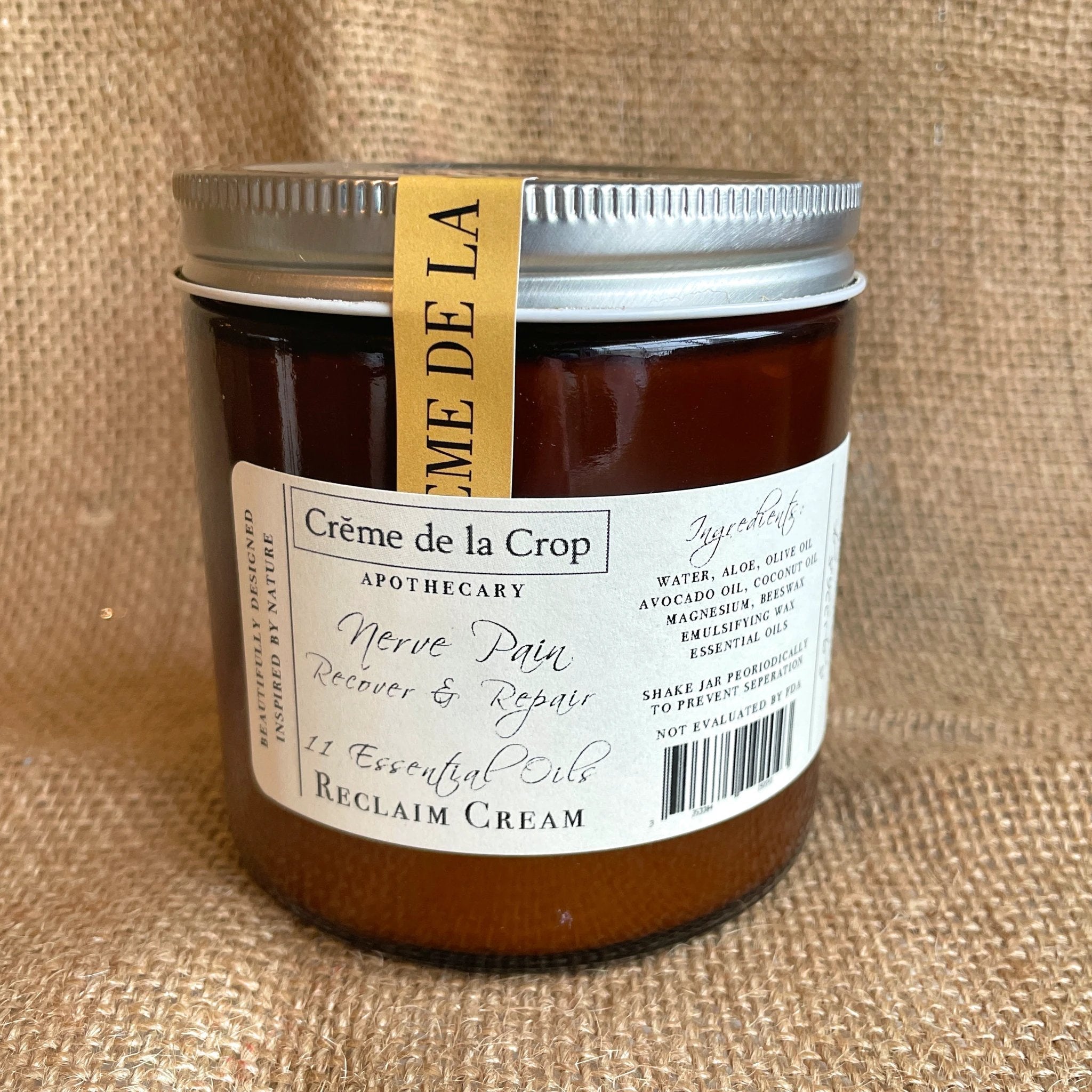 Skin Cream - "Reclaim," Nerve Pain Recover and Repair by Creme de la Crop