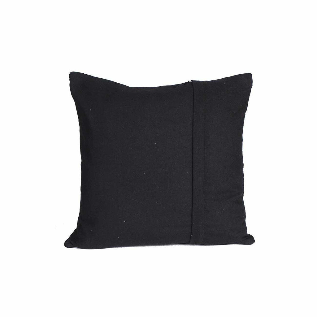 Skull Embroidered Pillow Cover - Thailand Decor La Vie Bien Skull Embroidered Pillow Cover - Thailand