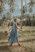 Sky Breeze Maxi Dress Clothing La Vie Bien Sky Breeze Maxi Dress