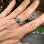 Sláinte Shamrock Celtic Ring Ring La Vie Bien Sláinte Shamrock Celtic Ring