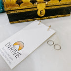 Sleeper Hoop Earrings by Derive Jewelry