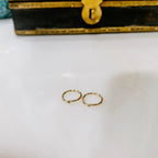 Sleeper Hoop Earrings by Derive Jewelry