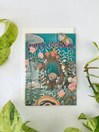 Sleeping Dormouse Lasercut Birthday Card by Ash & Rose