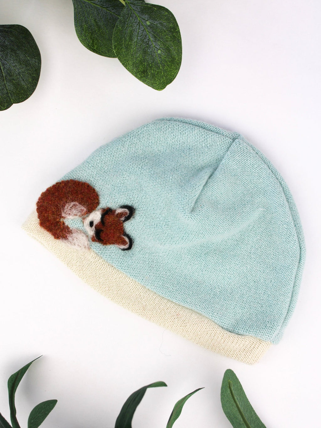 Sleeping Fox Cashmere Hat - Newborn hat La Vie Bien Sleeping Fox Cashmere Hat - Newborn