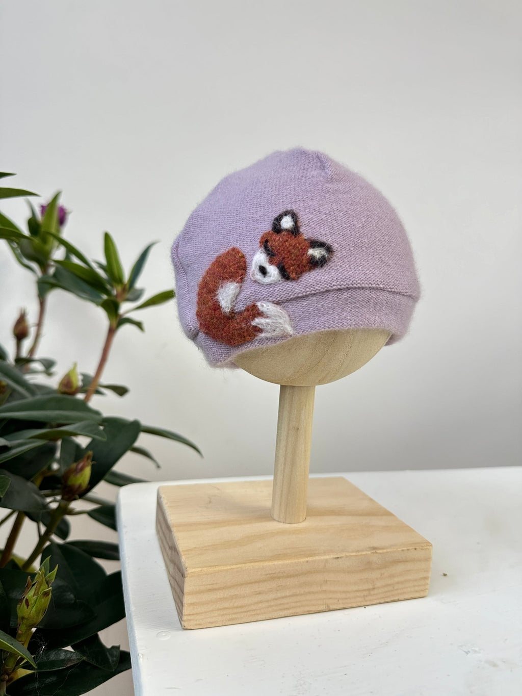 Sleeping Fox Cashmere Hat - Newborn hat La Vie Bien Sleeping Fox Cashmere Hat - Newborn